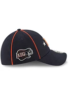 New Era Detroit Tigers Mens Navy Blue 2019 All Star 39THIRTY Flex Hat