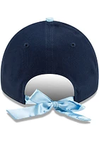 New Era Sporting Kansas City Navy Blue Bow Back 9FORTY Womens Adjustable Hat