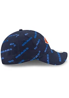 New Era Chicago Bears Navy Blue Worded 9TWENTY Womens Adjustable Hat