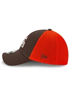 New Era Cleveland Browns Mens Brown 2T Sided 39THIRTY Flex Hat