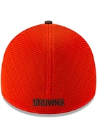 New Era Cleveland Browns Mens Brown 2T Sided 39THIRTY Flex Hat