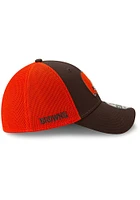 New Era Cleveland Browns Mens Brown 2T Sided 39THIRTY Flex Hat