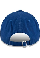 New Era Kansas Jayhawks Stamp 9TWENTY Adjustable Hat - Blue