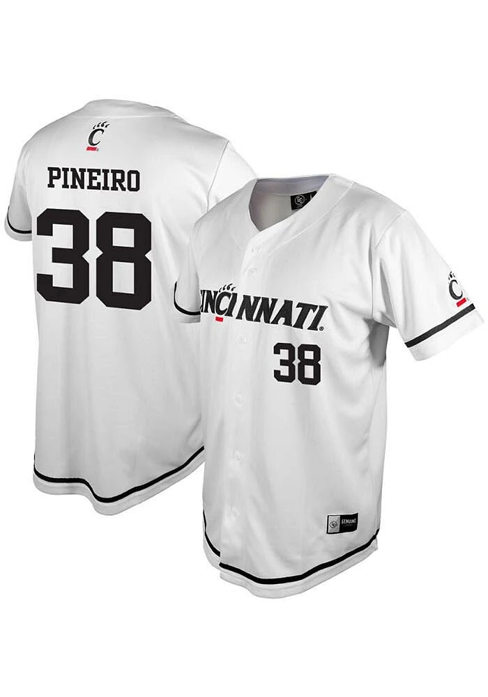 Joel Pineiro Cincinnati Bearcats Mens White NIL Jersey