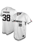 Joel Pineiro  Cincinnati Bearcats Mens White NIL Jersey