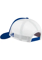 Adidas Kansas Jayhawks Structured Mesh Adjustable Hat - Red