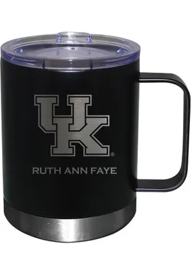 Kentucky Wildcats Personalized Laser Etched 12oz Handle Lowball Tumbler