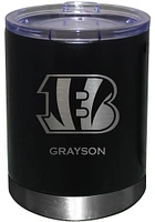 Cincinnati Bengals Personalized Laser Etched 12oz Lowball Tumbler