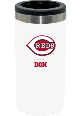 Cincinnati Reds Personalized Slim Can Coolie