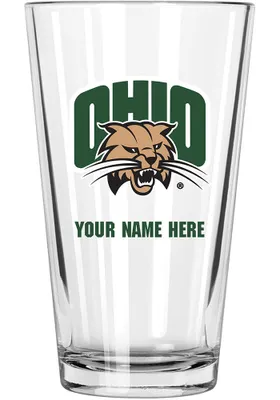 Ohio Bobcats Personalized Pint Glass