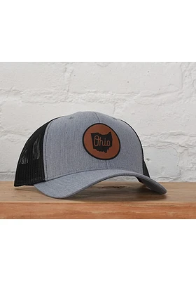 Ohio 112 Trucker Adjustable Hat - Grey