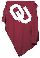 Oklahoma Sooners Team Logo Sweatshirt Blanket