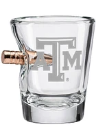 Texas A&M Aggies Logo with Bullet Shot Glass