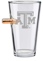 Texas A&M Aggies Logo with Bullet Graphic Pint Glass