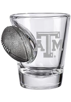 Texas A&M Aggies Logo with Football Shot Glass