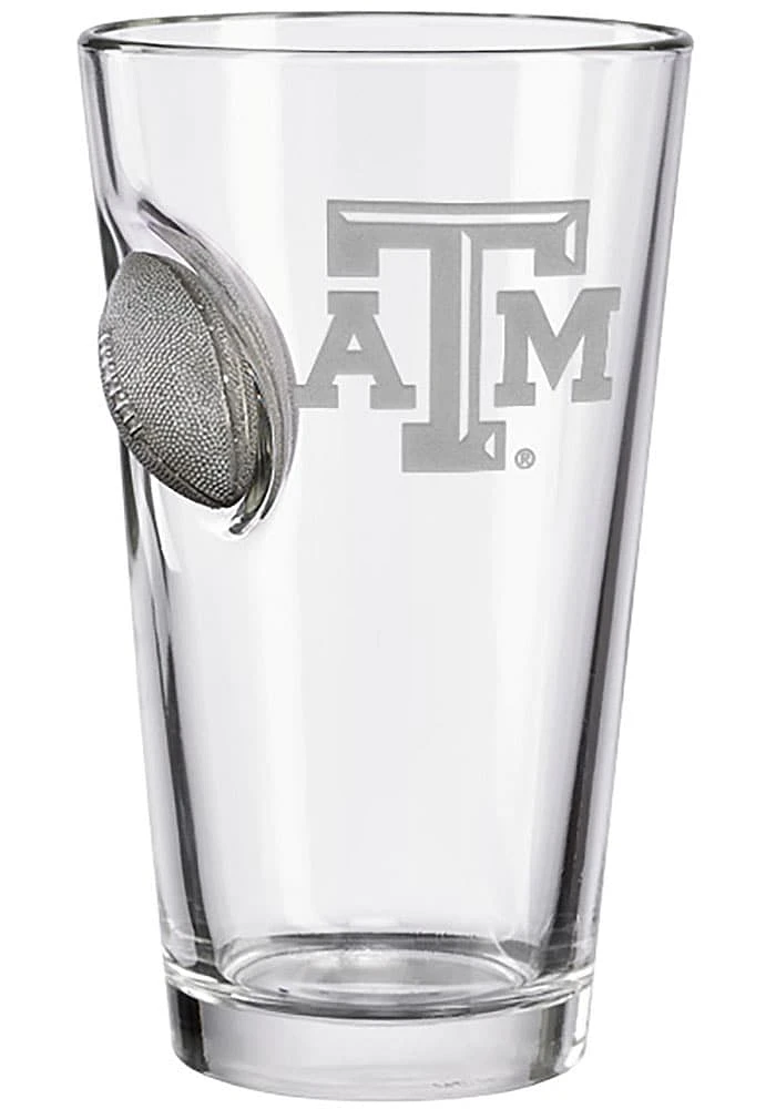 Texas A&M Aggies Logo with Bullet Pint Glass