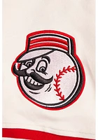 Pro Standard Cincinnati Reds Retro Chenille Striped Short Sleeve Fashion T Shirt