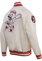 Pro Standard Cincinnati Reds Mens Retro Classic Satin Light Weight Jacket