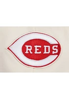 Pro Standard Cincinnati Reds Womens Retro Classic Cropped Hooded Sweatshirt