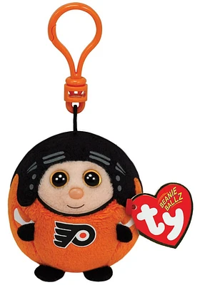 Philadelphia Flyers 2.5 Inch Beanie Ballz Clip Plush - Orange