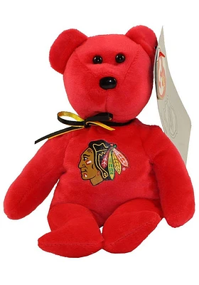 Chicago Blackhawks Beanie Baby Plush - Red