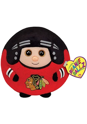 Chicago Blackhawks 5 Beanie Ballz Plush - Red