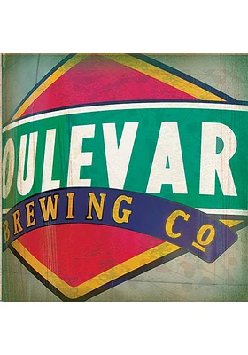 Kansas City Boulevard Brewing Co 4x4 Coaster - Green