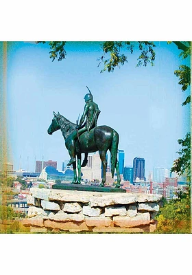 Kansas City KC Scout 4x4 Coaster - Blue