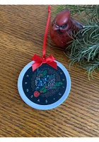 Kansas City Shuttlecock Ornament - Black