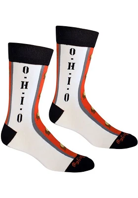 Ohio Buckeyes Mens Crew Socks