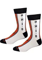 Ohio Buckeyes Mens Crew Socks