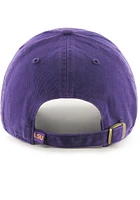 47 LSU Tigers Logo Clean Up Adjustable Hat - Purple