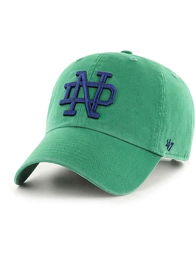 47 Notre Dame Fighting Irish Clean Up Adjustable Hat - Green