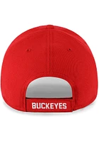 47 Ohio State Buckeyes MVP Design Adjustable Hat - Red