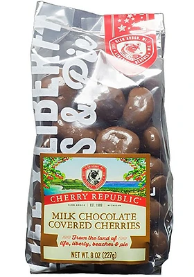 Michigan State 8 Oz Milk Chocolate Cherries Candy