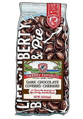 Michigan 8 Oz. Milk Chocolate Cherries Candy