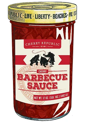 Michigan 17oz Cherry BBQ Sauce
