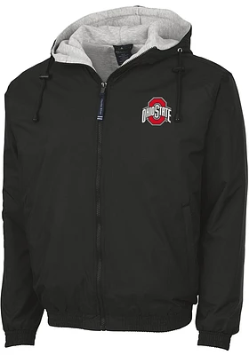 Ohio State Buckeyes Mens Black Performer Medium Weight Jacket