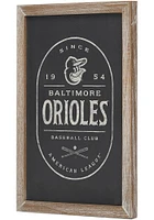 Baltimore Orioles Framed Black and White Wall Sign