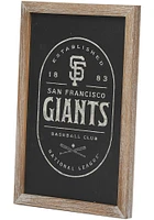 San Francisco Giants Framed Black and White Wall Wall Art