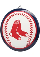 Boston Red Sox Round Baseball Metal Sign