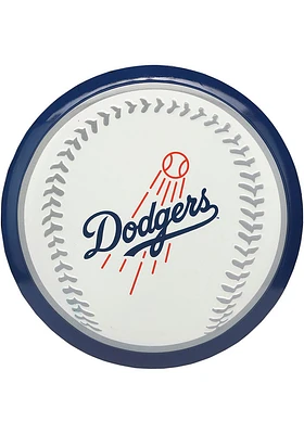 Los Angeles Dodgers Round Baseball Metal Sign