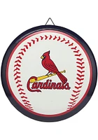 St Louis Cardinals Round Baseball Metal Sign