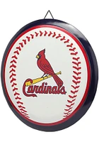 St Louis Cardinals Round Baseball Metal Sign