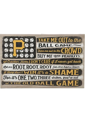 Pittsburgh Pirates Canvas Flag Wall Wall Art