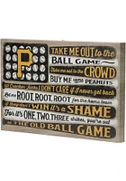 Pittsburgh Pirates Canvas Flag Wall Wall Art