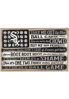 Chicago White Sox Canvas Flag Wall Wall Art