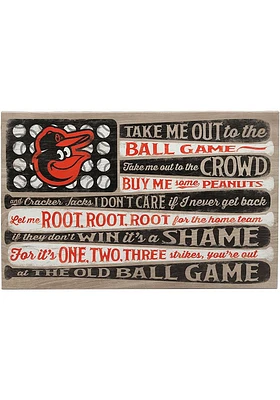 Baltimore Orioles Canvas Flag Wall Wall Art