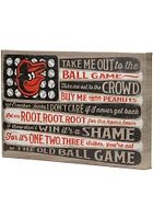 Baltimore Orioles Canvas Flag Wall Wall Art