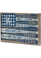Los Angeles Dodgers Canvas Flag Wall Wall Art
